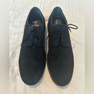 BRAND NEW Michael Shannon Kent Black Wing Tip Oxfords Men's Sz 10 M